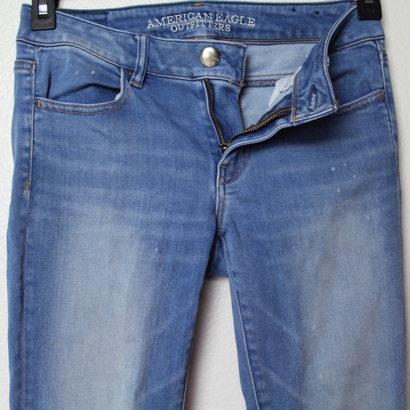 AEO Distressed Jeggings - Picture 3 of 7